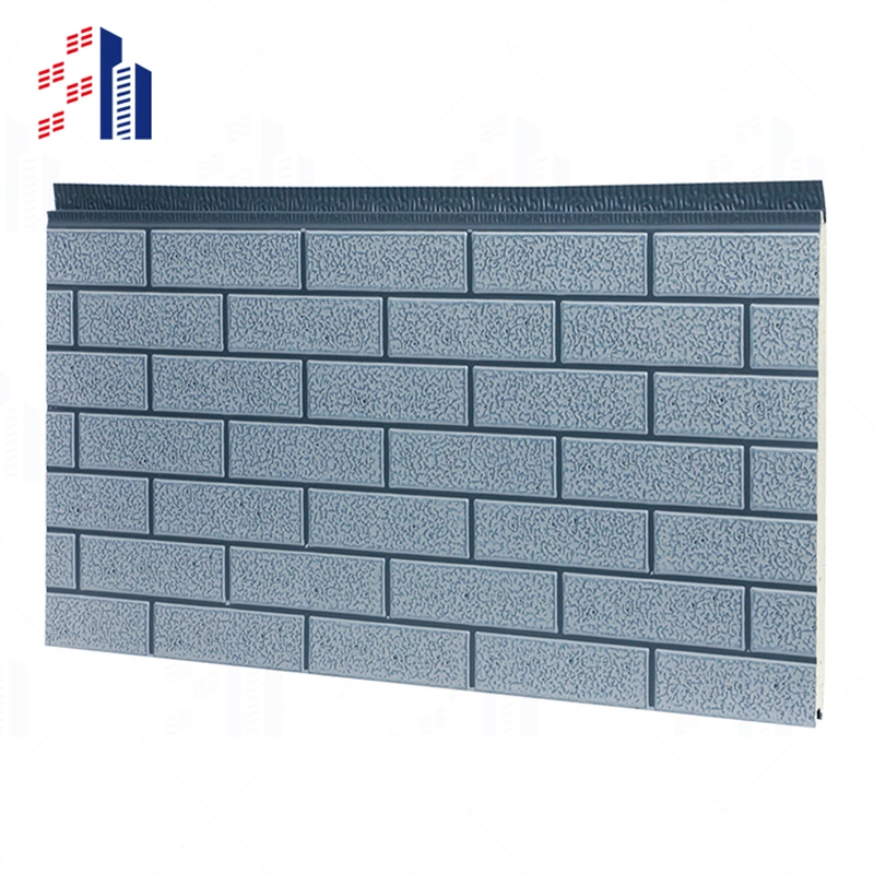 Waterproof Exterior Composite Hollow Cladding Outdoor PU Sandwich Wall Panel