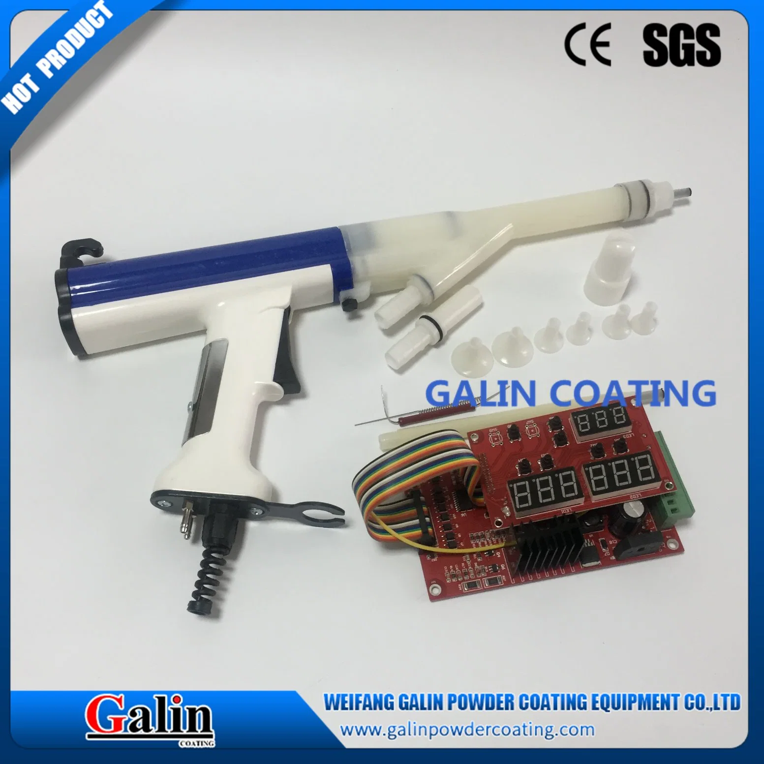 Electrostatic Powder Painting/Spray Equipment with PCB for Metal Furniture Coating