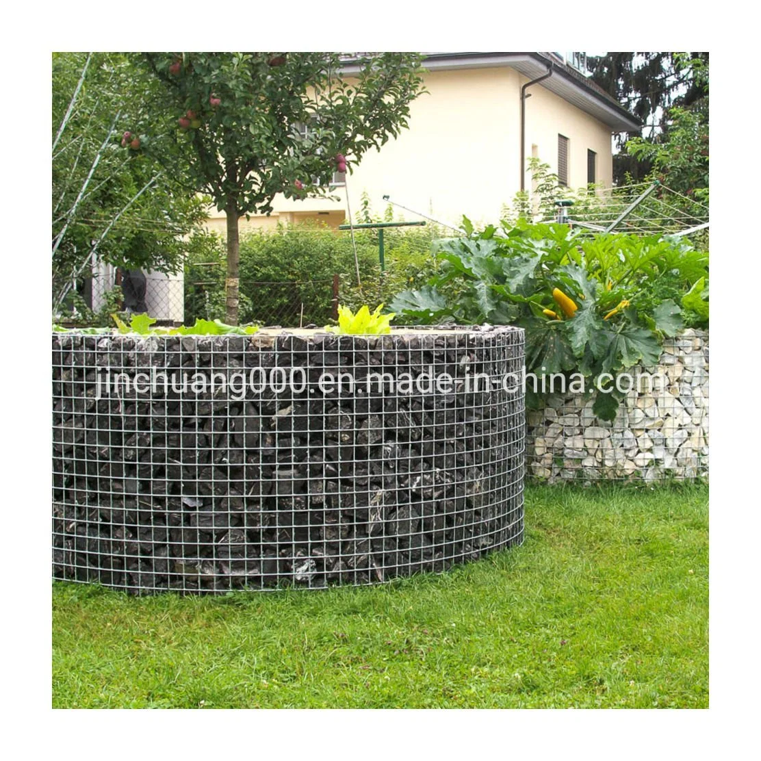 Anti Scouring Ability of Strong Stone Cage Net Gabion