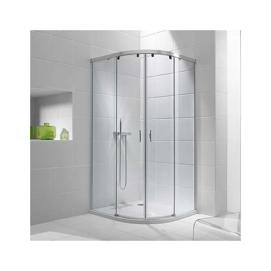 Free Standing Sliding Safe Glass Shower Door