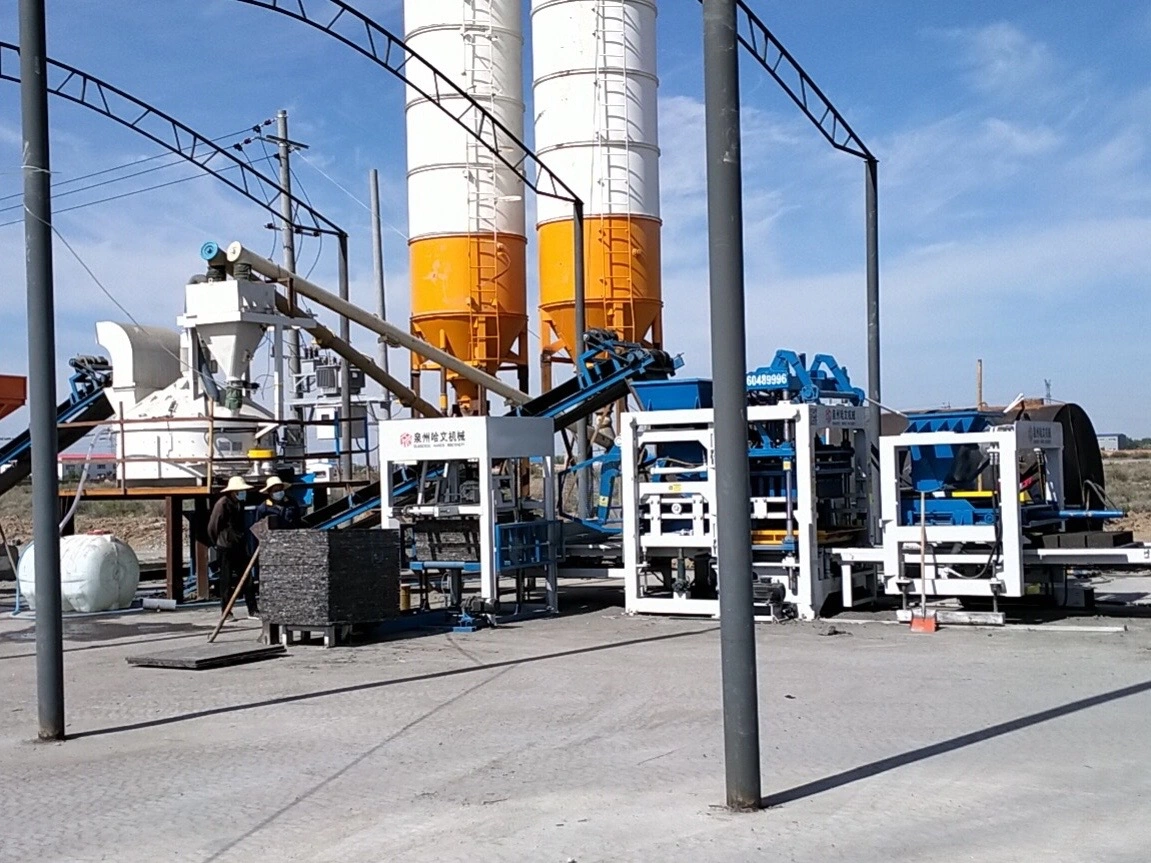 Concrete Hollow Block Production Line From China