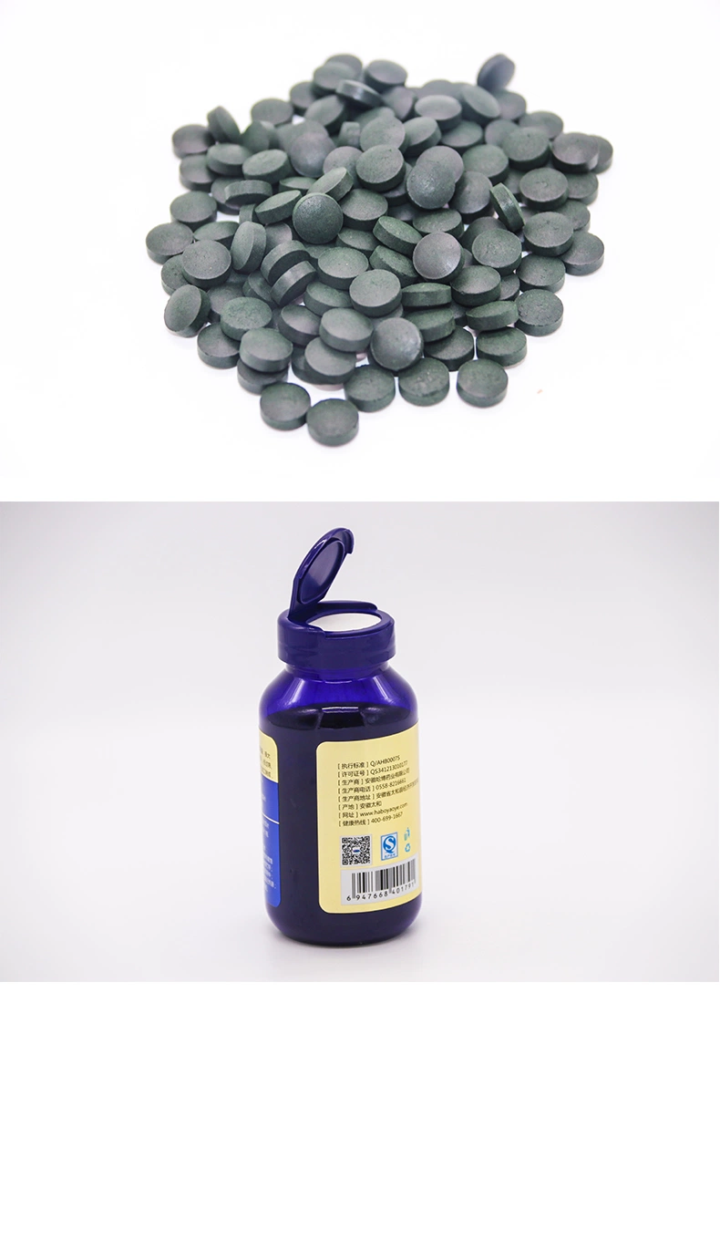 Wholesale Price 500 Tablets Organic Spirulina Tablets