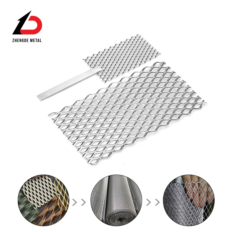 15 años fábrica Custom Dimensions Metal Expanded Mesh