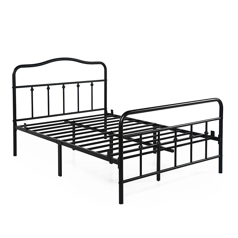 High quality/High cost performance  Bedroom Furniture Luxury Full Size Designs Metal Frame Bed