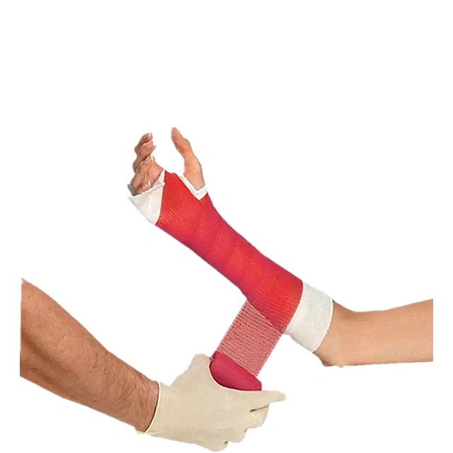 Bonne Air-Permeability Bandage de bandes de moulage en fibre de verre orthopédique de nouveaux produits de soins de plaies étanche en fonte de bras