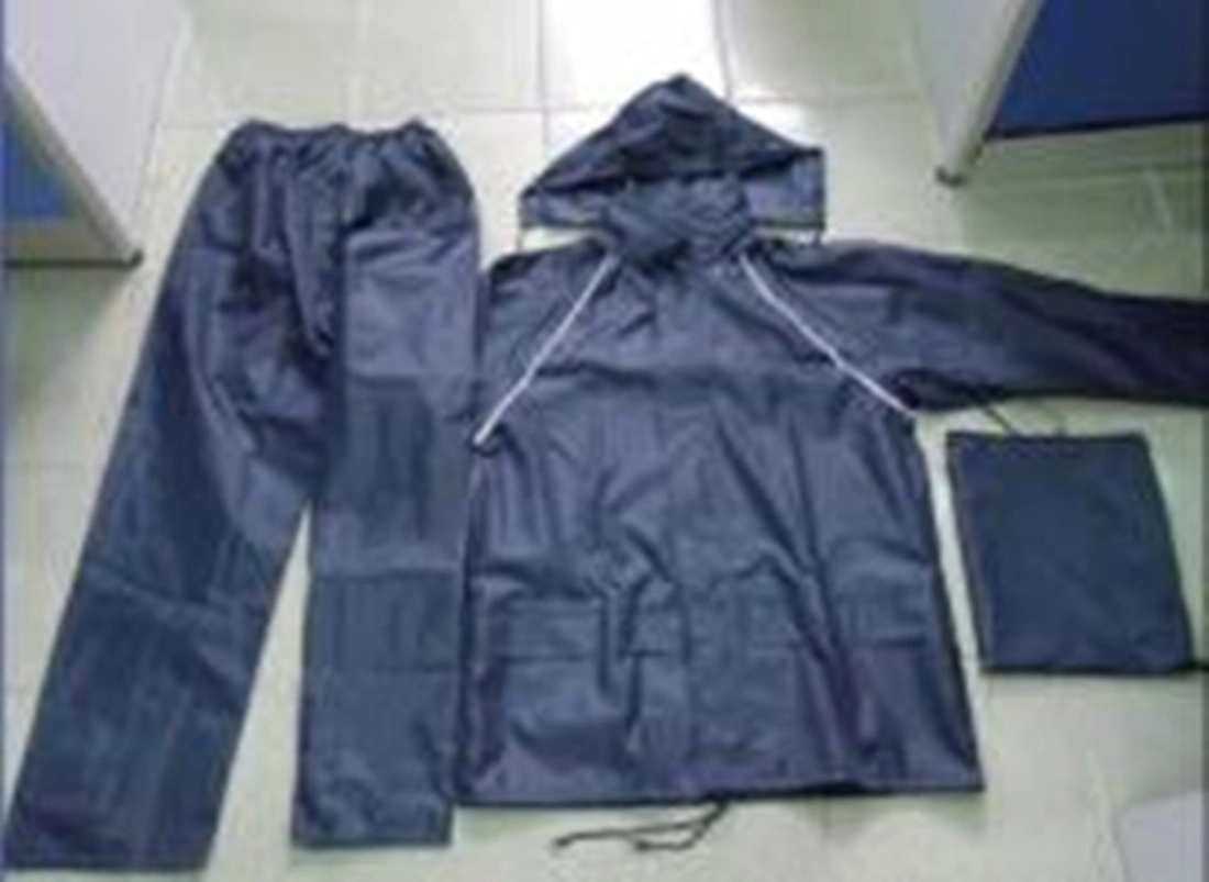 Breathable and Fashionable Rain Jacket with Pant