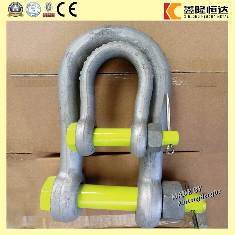 China Manufacture Screw Anchor Bow Shackle Rigging Hardware Fittings Metal