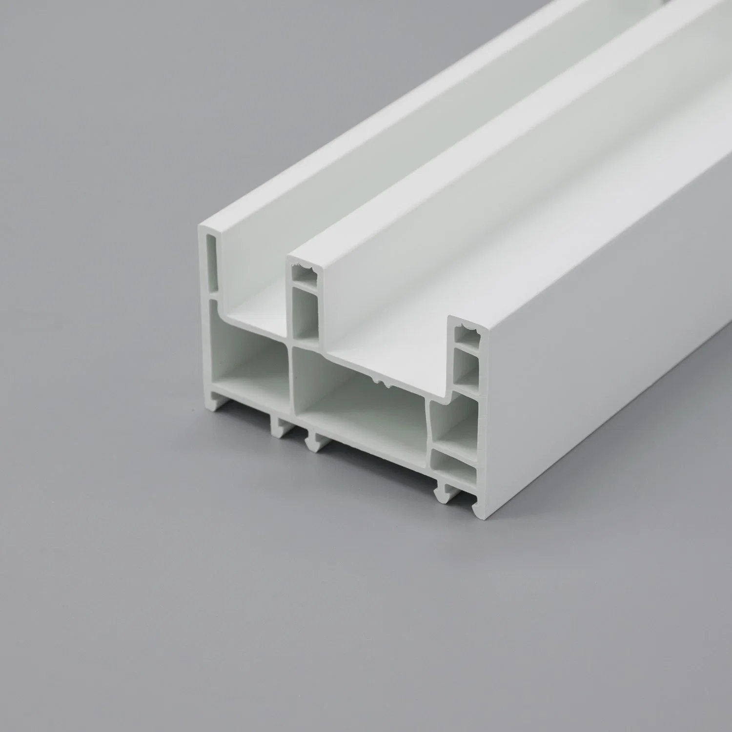 Plastic PVC Profile for Windows and Doors High UV Protection White Color UPVC Profiles