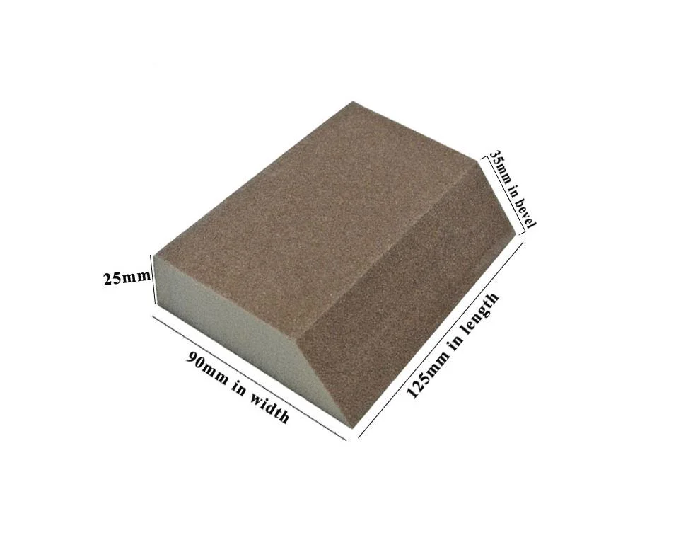 Single Angle High Density Sanding Block Durable for Any Surface