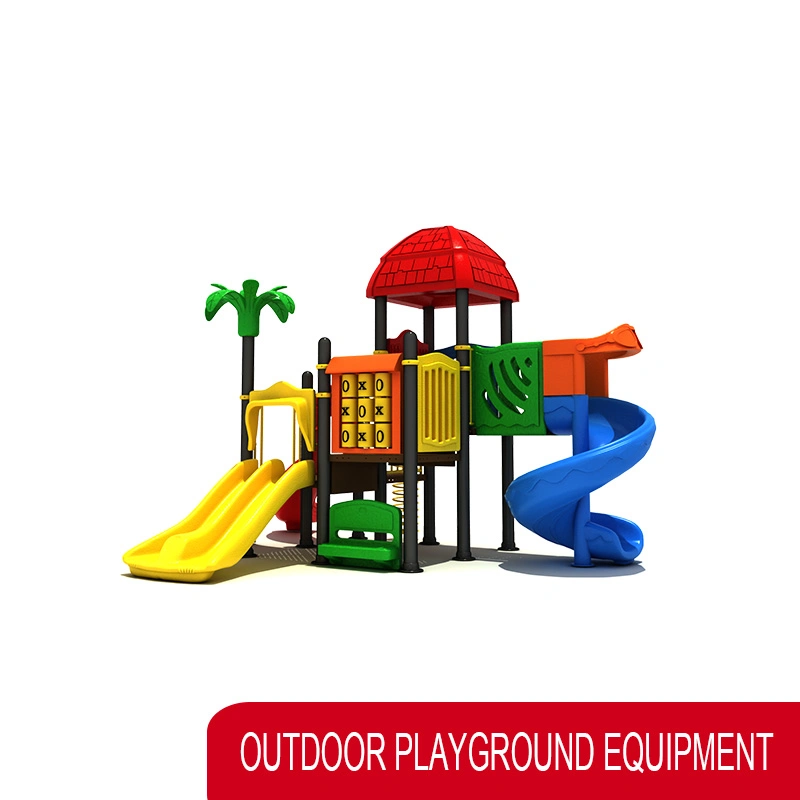 Novo design do jardim de infância Juego Infantil Grande deslize parque ao ar livre Equipamento