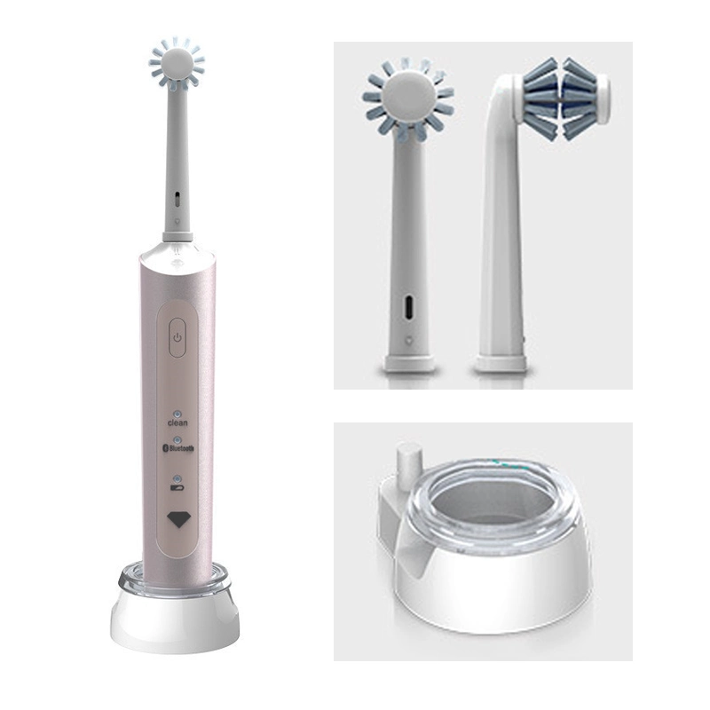 Adult Soft Bristle Electric Rotating Toothbrush Wireless Charging Electric Toothbrush