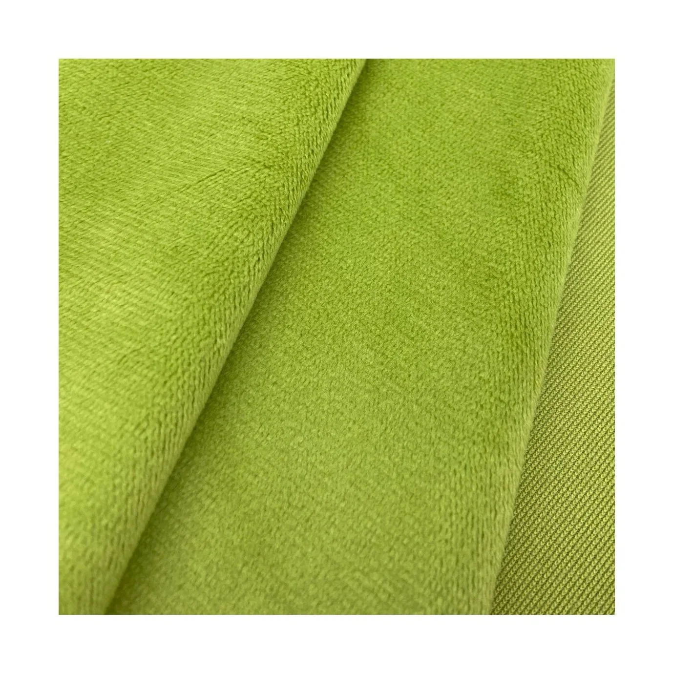 Outlet 100 Polyester Crystal Super Soft Velvet Fabric for Pajamas/Crystal Velour Fabric for Plush Toys/Pillow/Blankets/Sofa