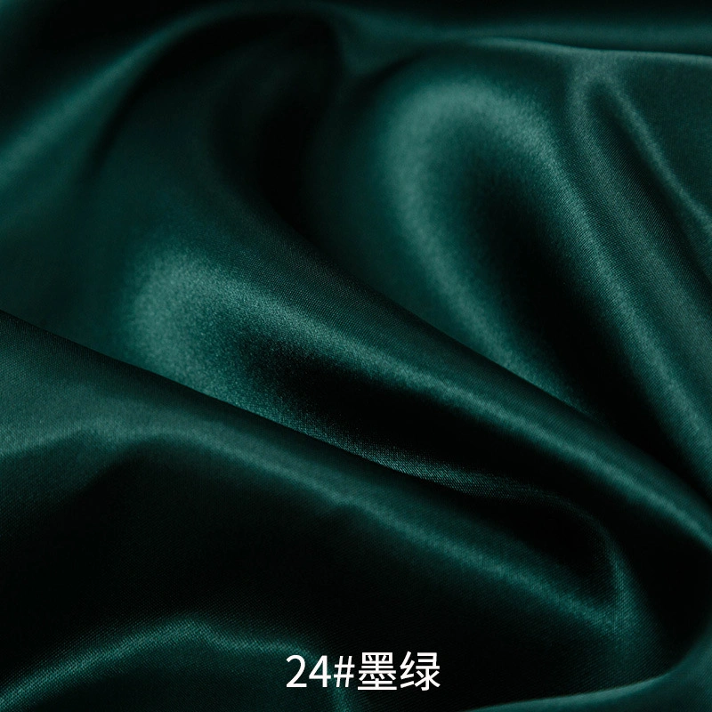 سوق الأسهم للبيع الساخن البوليستر Satin Fabric 75GSM لاللباس SAS0035-15