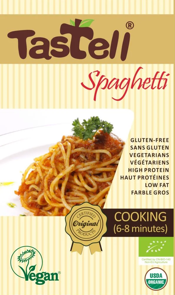 Soybean Spaghetti USDA and EU Organic Gluten Free Delicious Pasta