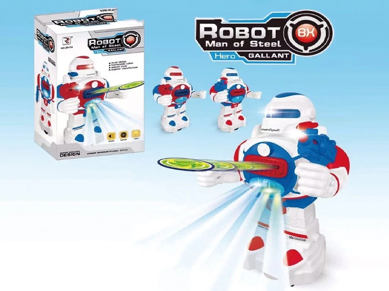 Battery Operated Toys Cartoon Electrical Robot Toys for Kids