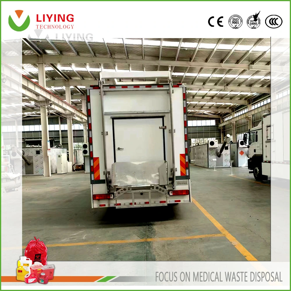 Medical Waste Disposal Equipment Vehicle with Shredder