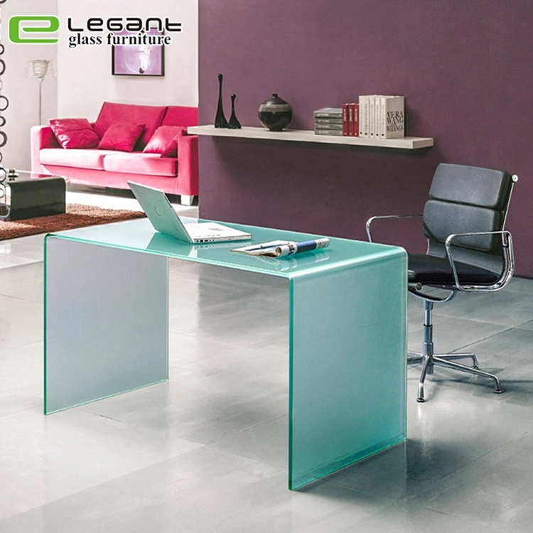 Furniture Design Luxury Office Computer Glass Table Desk