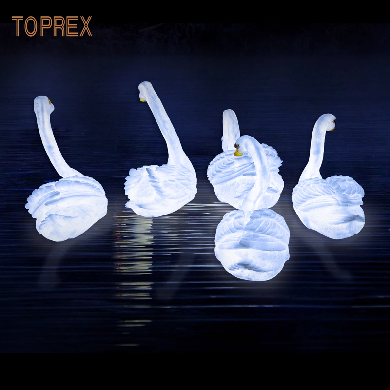 Toprex Decor 3D атмосферостойкий новый дизайн LED имитировал Рождество на открытом воздухе Большая резина Животные на Рождество