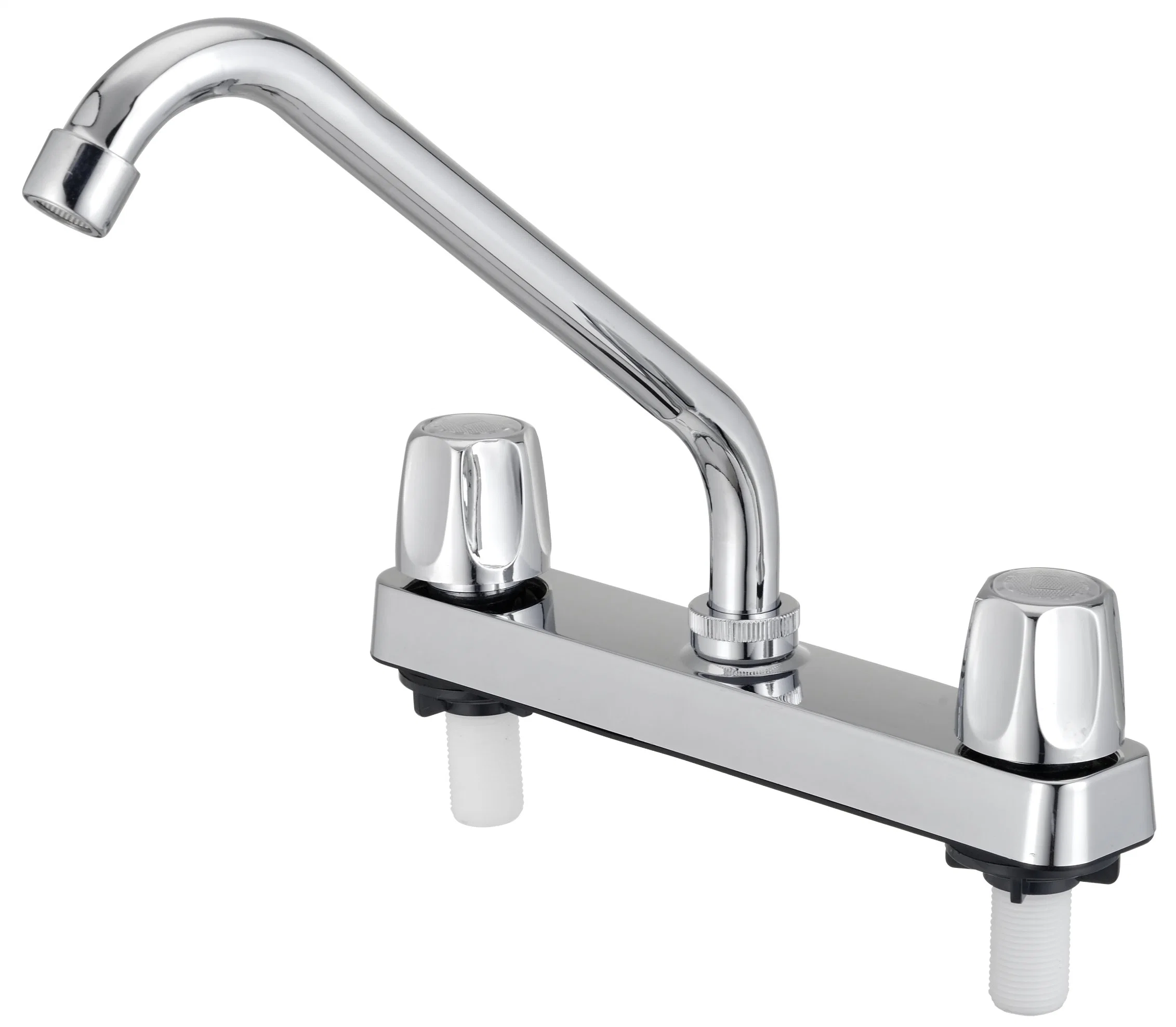 South American Dech Mounted 8 Inch Plastic Kitchen Sink Faucet