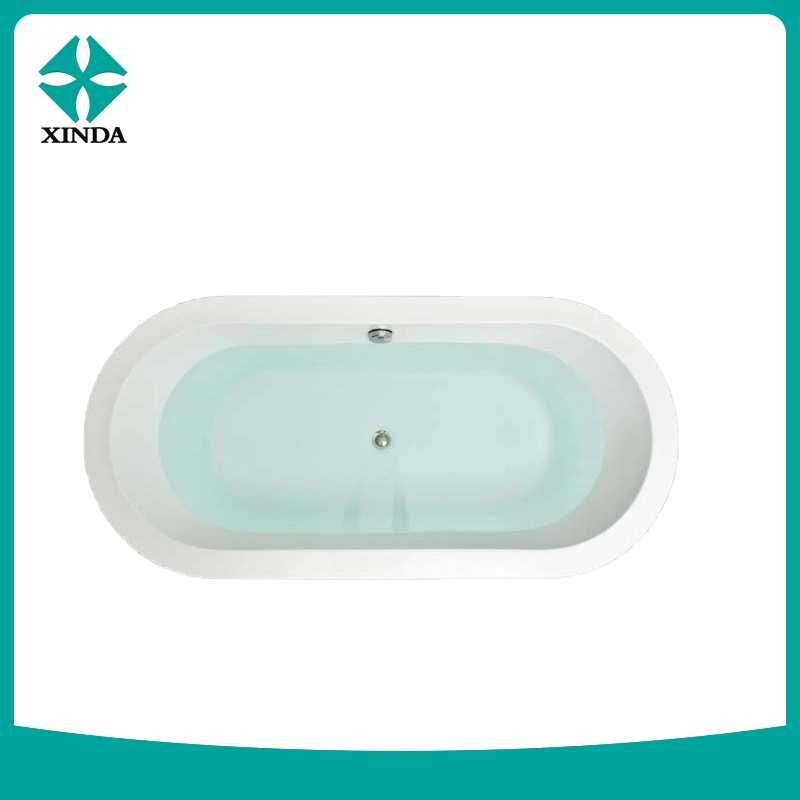 Fast Sales Cheap Acrylic Freestanding Bathtubs Narrow Rim Border Bulk Loading Acrylic Freestanding