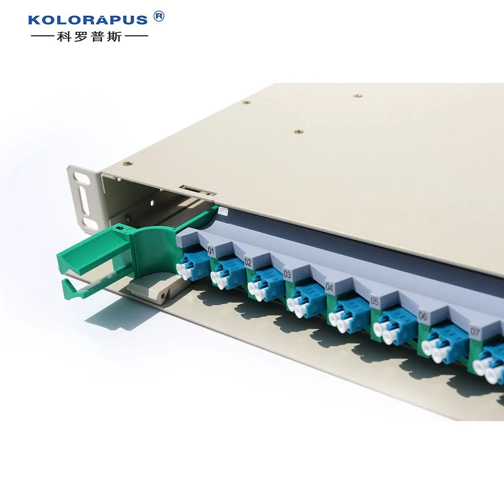 12-Port LC Fiber Optic Distribution Box Double LC-24 Core