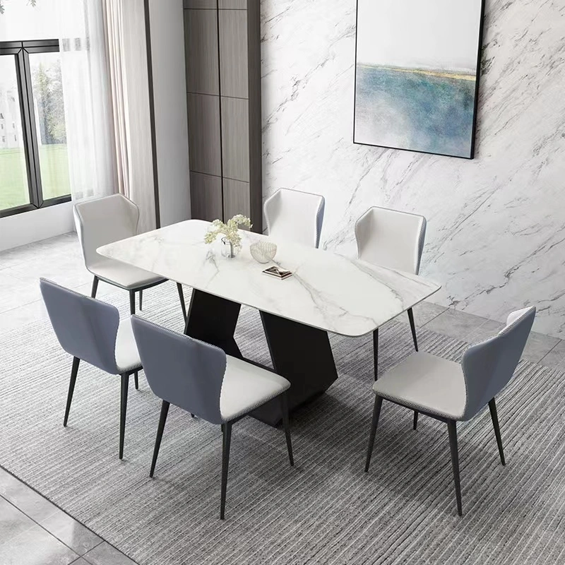 Essen Restaurant Sintered Stone Home Office Hotel Modern Table Meeting Make-up Möbel