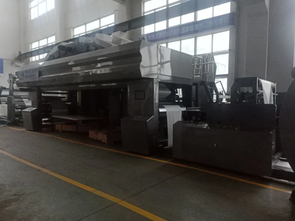 PLC Logic Control No Plastic Laminating Machine Glue Coating Machine