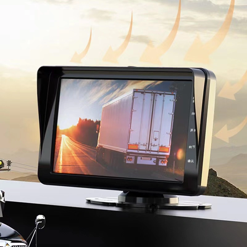 مسجل فيديو مسجل فيديو رقمي (DVR) جهاز عرض عكسي لنظام Android Auto CarPlay GPS نظام الملاحة SAT بدقة 1080p للصورة الاحتياطية للسيارة