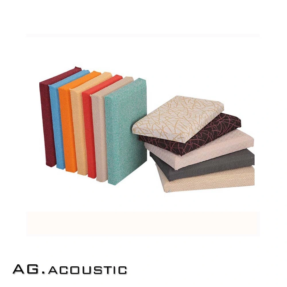 AG. Acoustic Decorative Board Fabric Wrapped Wall Panels Acoustic Material