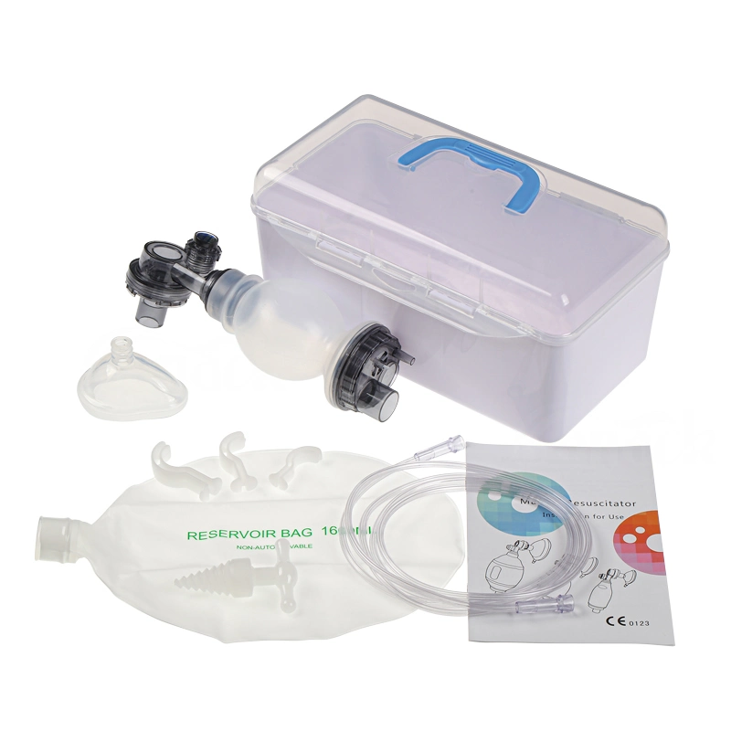 Silicone Ambu Bag Child Manual Resuscitator Maker with CE and ISO