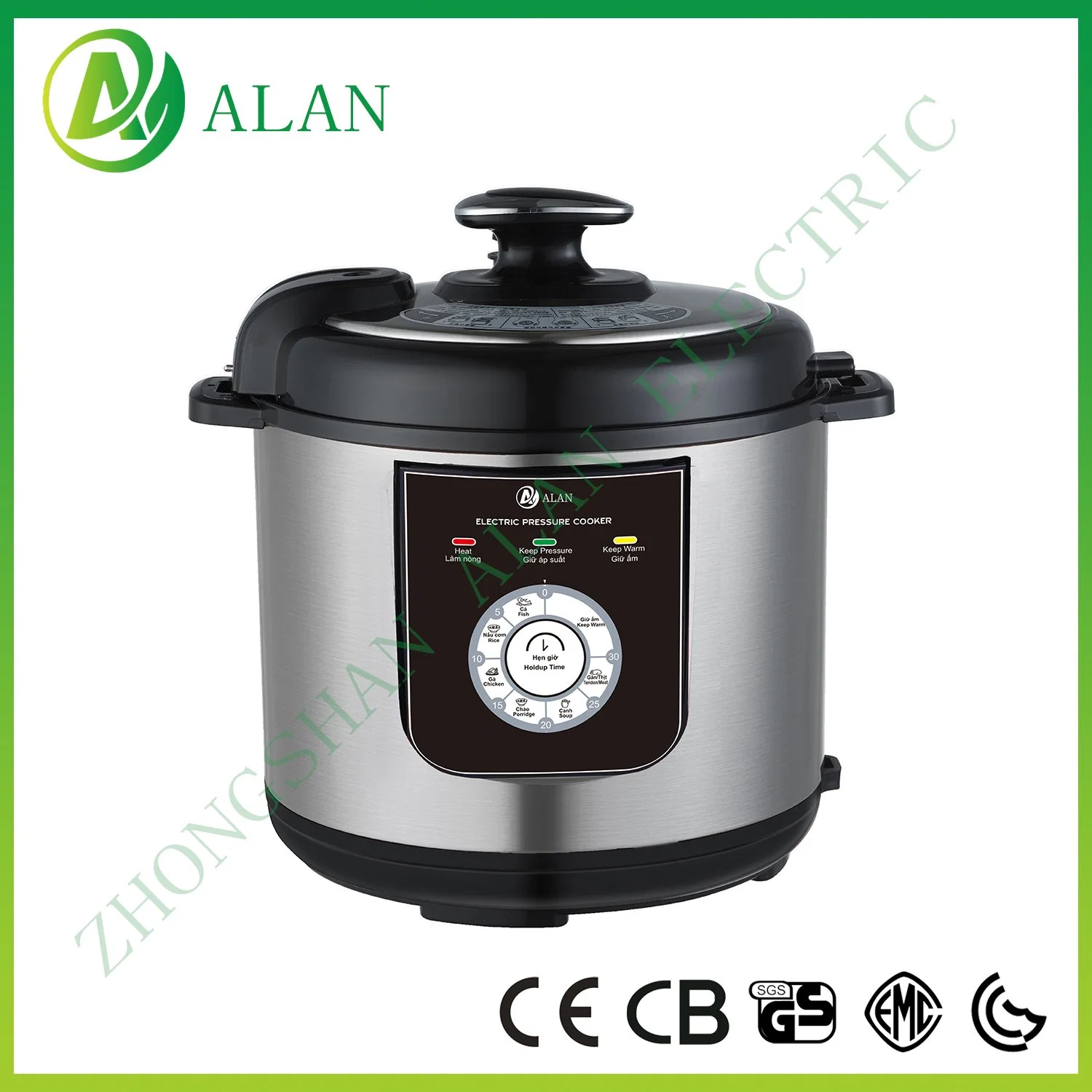 CB Certificate Aluminum Pot Electric Pressure Rice Cookers with UK Plug