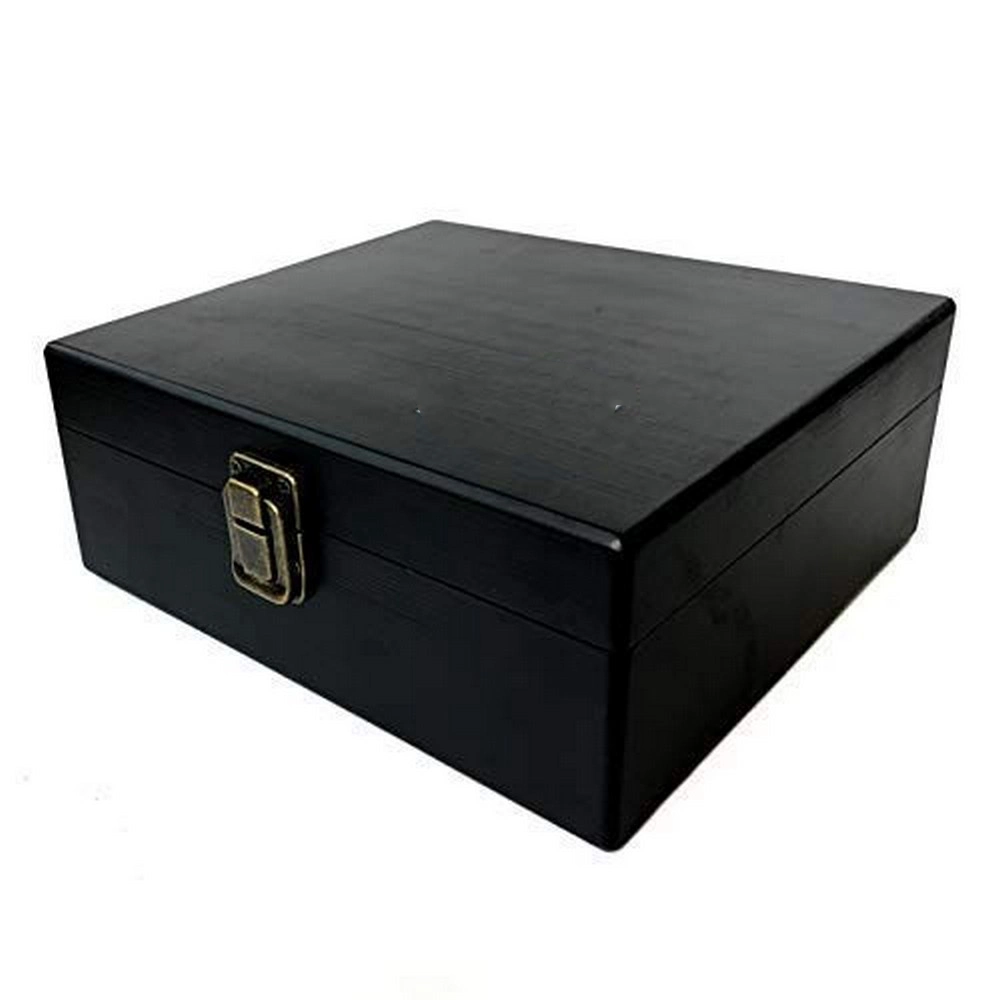 Black Paint Stash Box Smell Proof Stash Box Wholesale/Supplier Hash Stash Box