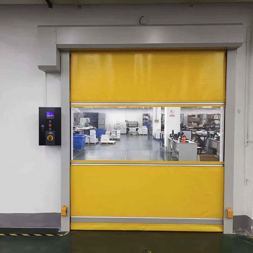 Puerta de obturación automática de aluminio con rotación rápida (HF-146)