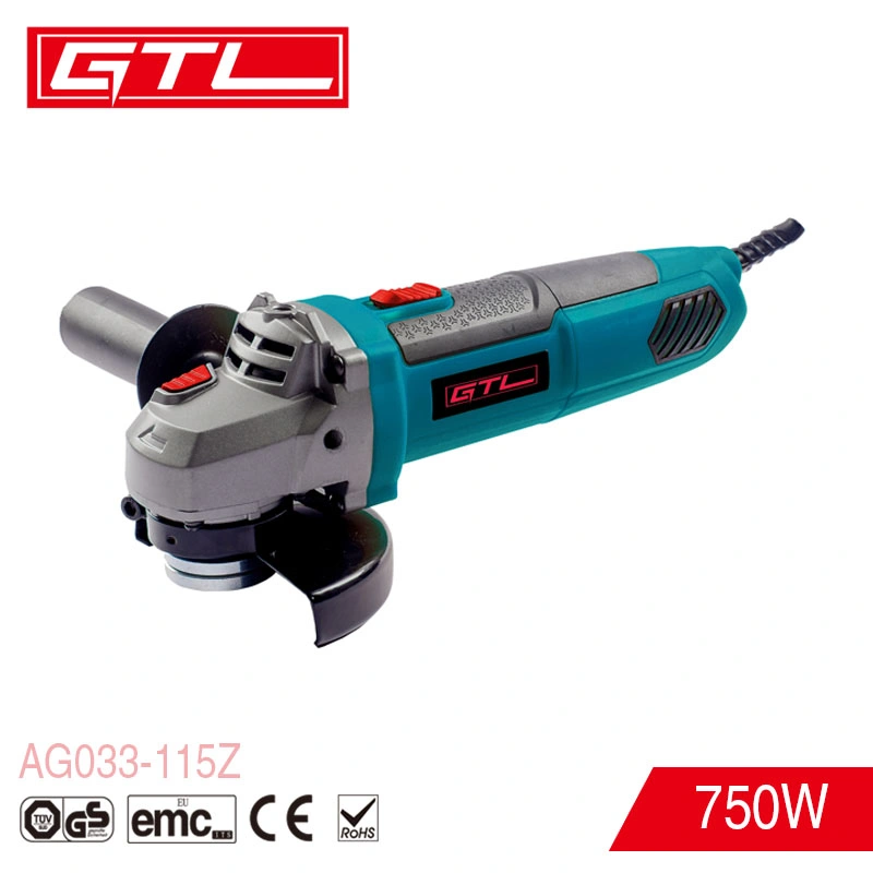 High Quality Power Tool DIY Tools 750W 115mm Electric Mini Angle Grinder
