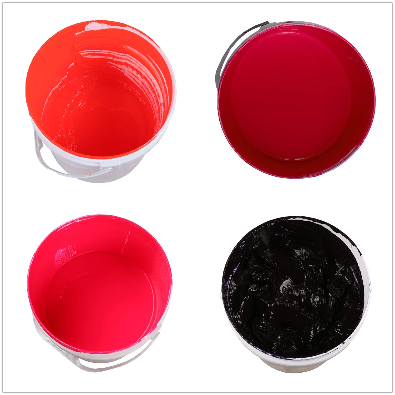 Couleur de silicone liquide Coller pour silicone screen printing / écran de l'impression (haute concentration / haute pouvoir masquant)