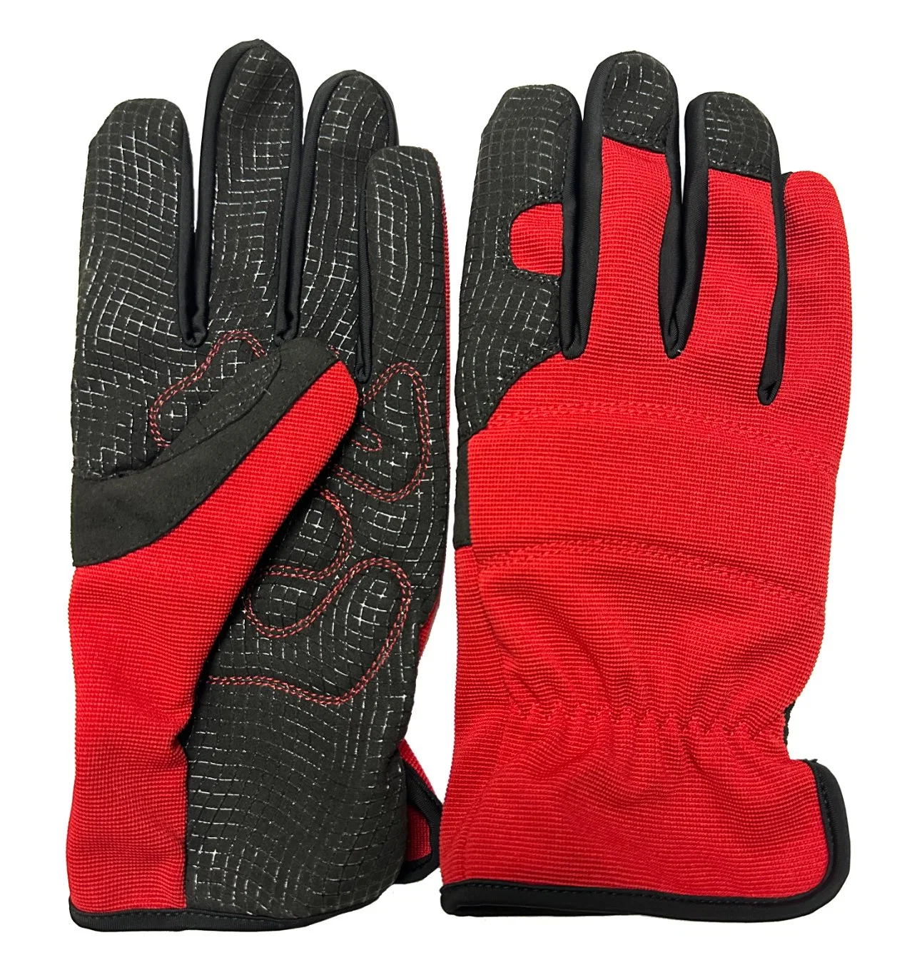 Non Slip Super Grip Synthetic Leather Mechanic Work Gloves