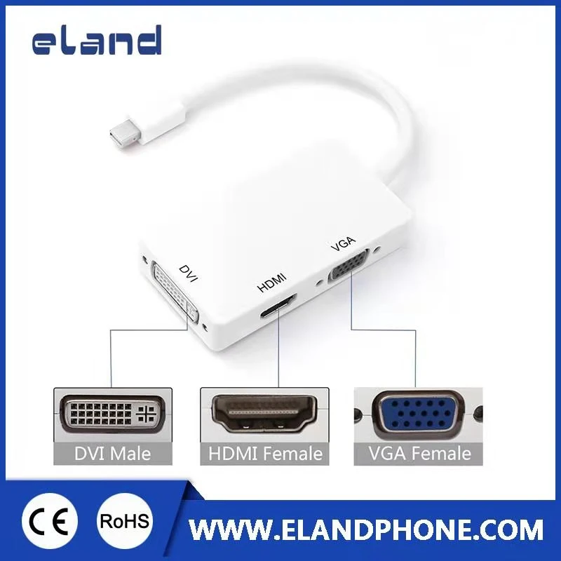 Mini Displayport to HDMI/DVI/VGA Converter