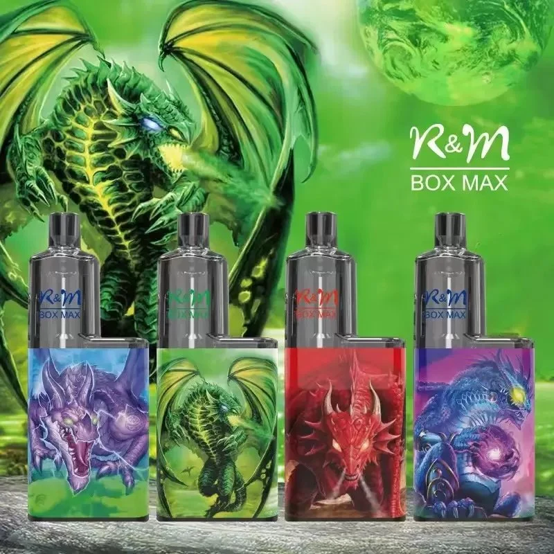 Últimas Vape Pen más sanos e cigarrillos desechables bobina de malla Vape Cuadro de R&amp;M Max Club Vape Pen