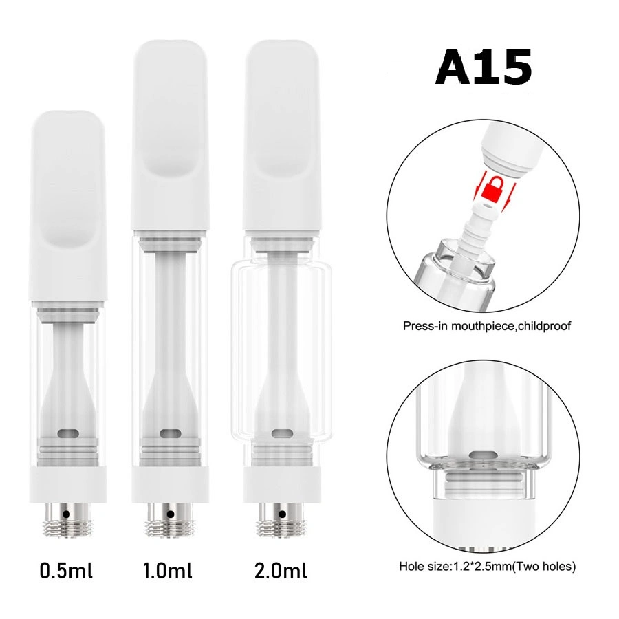 0,5mL Mini capacidad E Cigarete Cigarete Cigarro de cerámica a prueba de niños material del tanque Wape