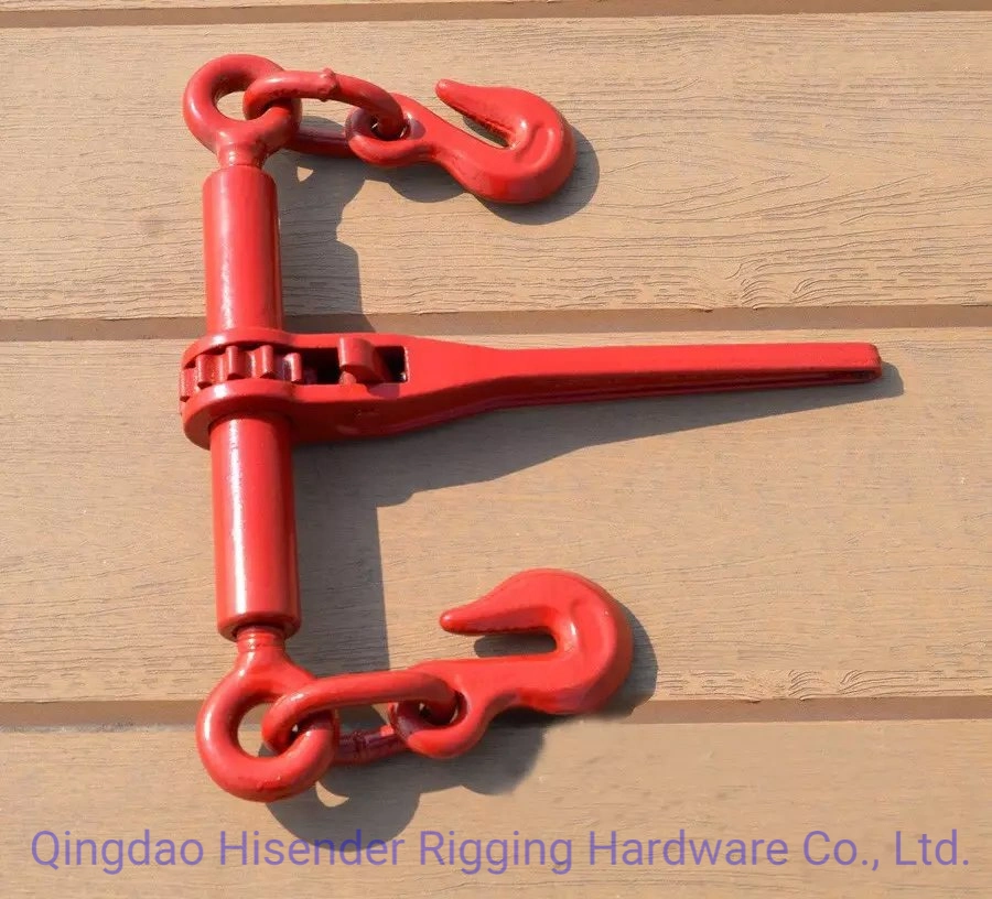 Ratchet Type Load Binder, Red Painted