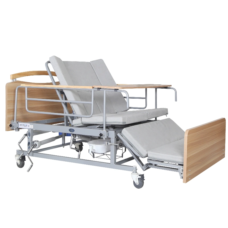 Multifunctional, Slip-Resistant, Manual, High quality/High cost performance Nursing Bed for Hospital or Home Use