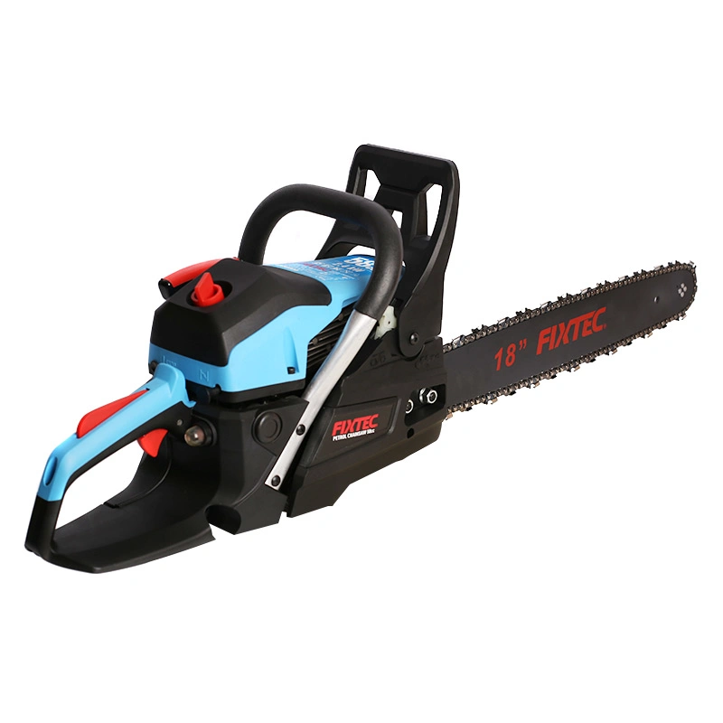 Fixtec 18'' 58cc High Performance Gasoline/Petrol Chainsaw German Chainsaw Machine Petrol