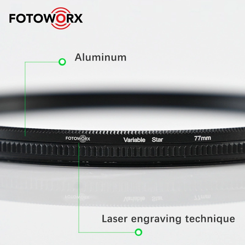 77mm Fotoworx Star Filter Optical Glass / Resin