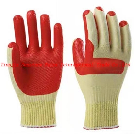 Safety Cotton Nylon Labor Protect Nitrile Gloves From Factory