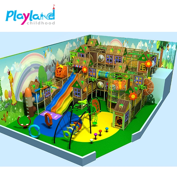 Kommerzielle Kinder Spiel Indoor Soft Playground Vergnügungspark Indoor Fairy Castle Starke Kinder Indoor Spielplatz