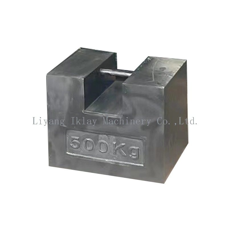 500kg M1 M2 Cast Iron Test Weight Block Mass Pesas