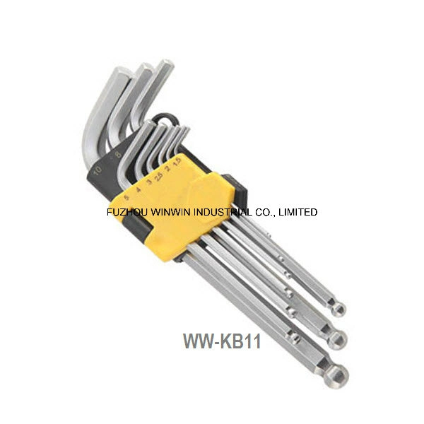 9PCS Short Arm Ball Point Hex Key Set