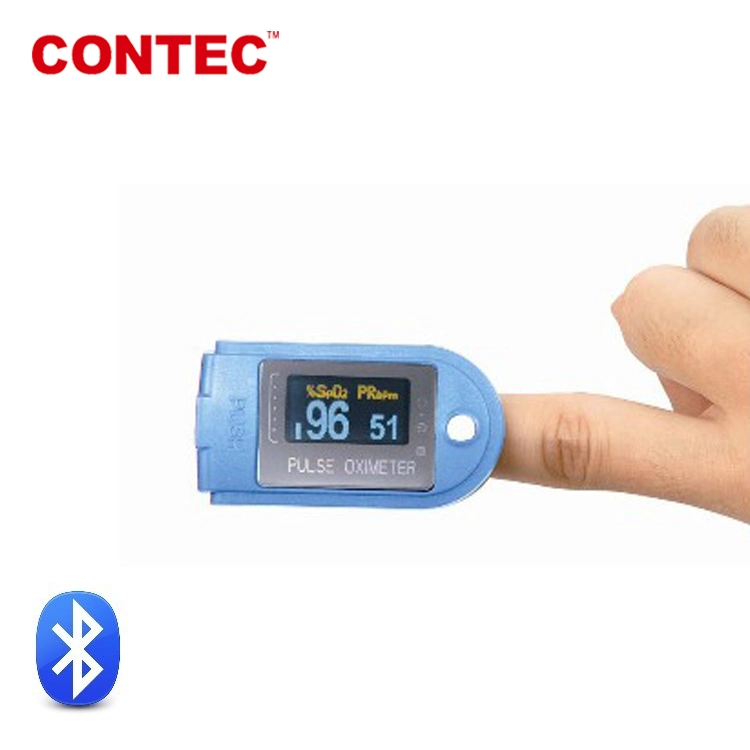 Contec Cms50d-Bt FDA Approved Telemedicine System Finger Pulse Oximeter