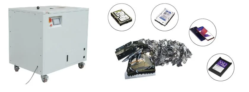 Supu Cross Cut Data Destruction Device for E-Waste Recycling