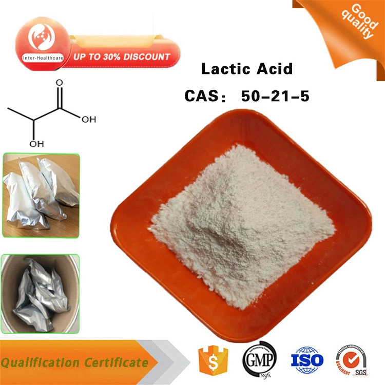 Wholesale/Supplier Food Additive Raw Material Lactic Acid Powder CAS 50-21-5 Lactic Acid